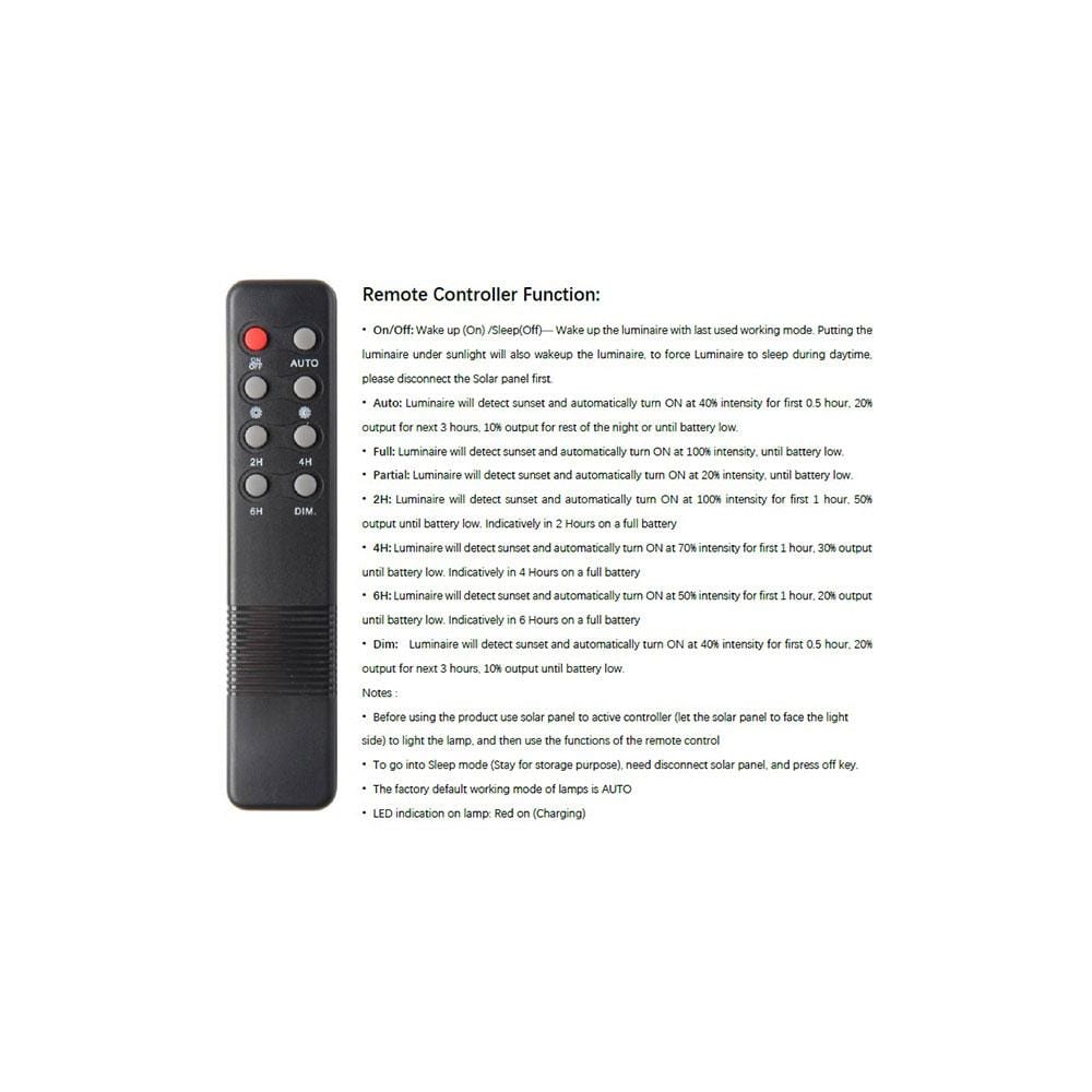 ไฟถนน SOLAR PHILIPS BRC010 LED40/765 KIT 24 วัตต์  DAYLIGHT สีเทา