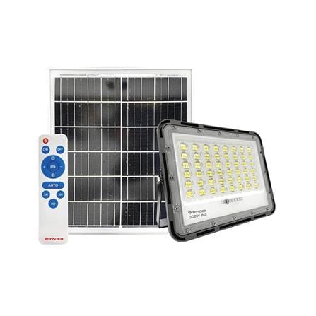 ไฟสปอตไลท์ SOLAR RACER FLOODLIGHT 200 วัตต์ WARM WHITE สีเทา