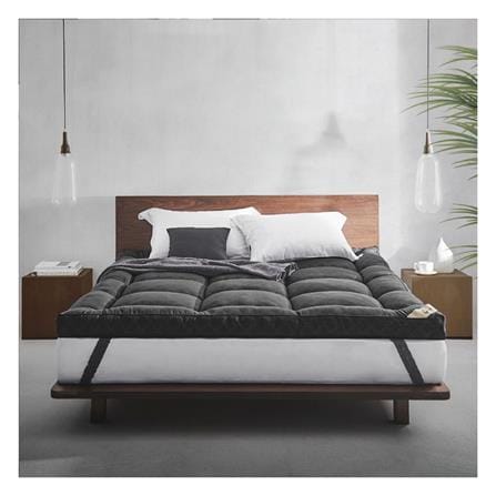 แผ่นรองนอน 3 ฟุต LOTUS AYAME LIGHT GRAY_3