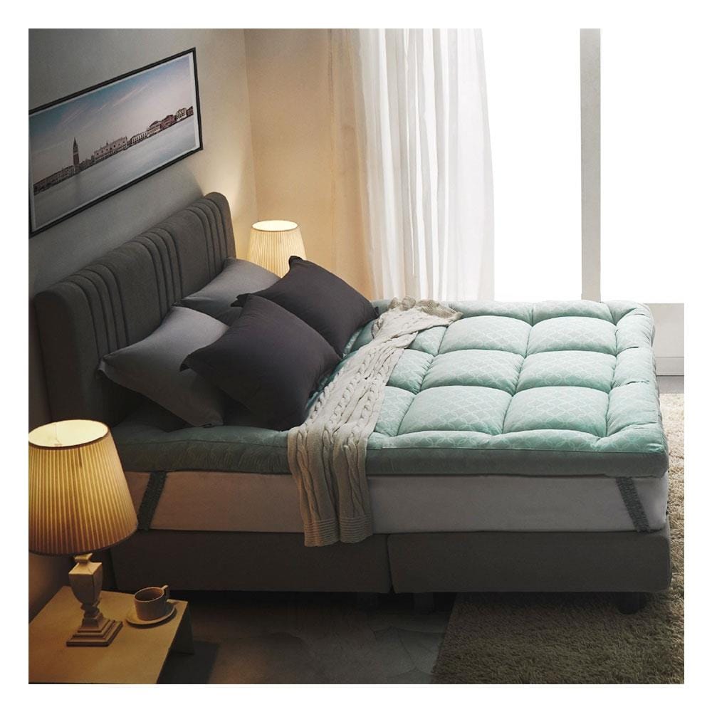 แผ่นรองนอน 3.5 ฟุต LOTUS AYAME GREEN