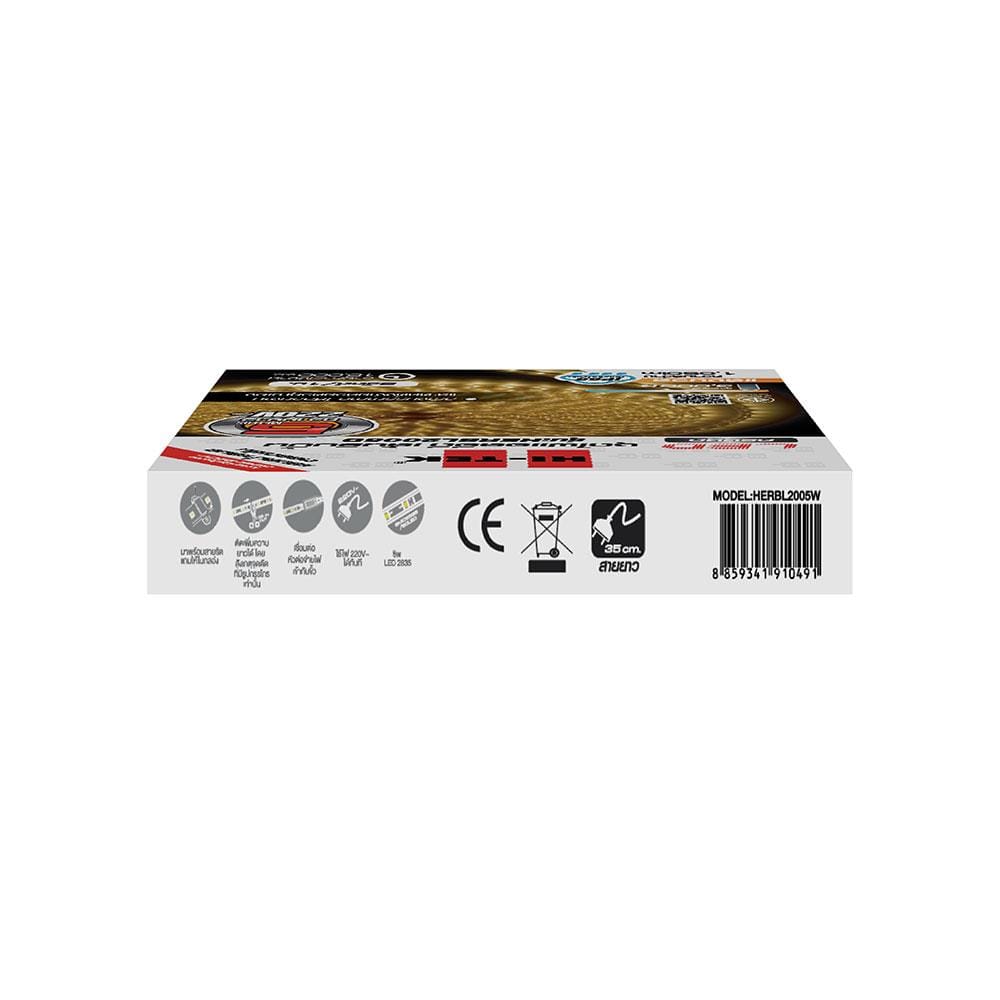 ไฟเส้น LED HI-TEK STRIP LIGHT 5 วัตต์ 5 เมตร WARM WHITE