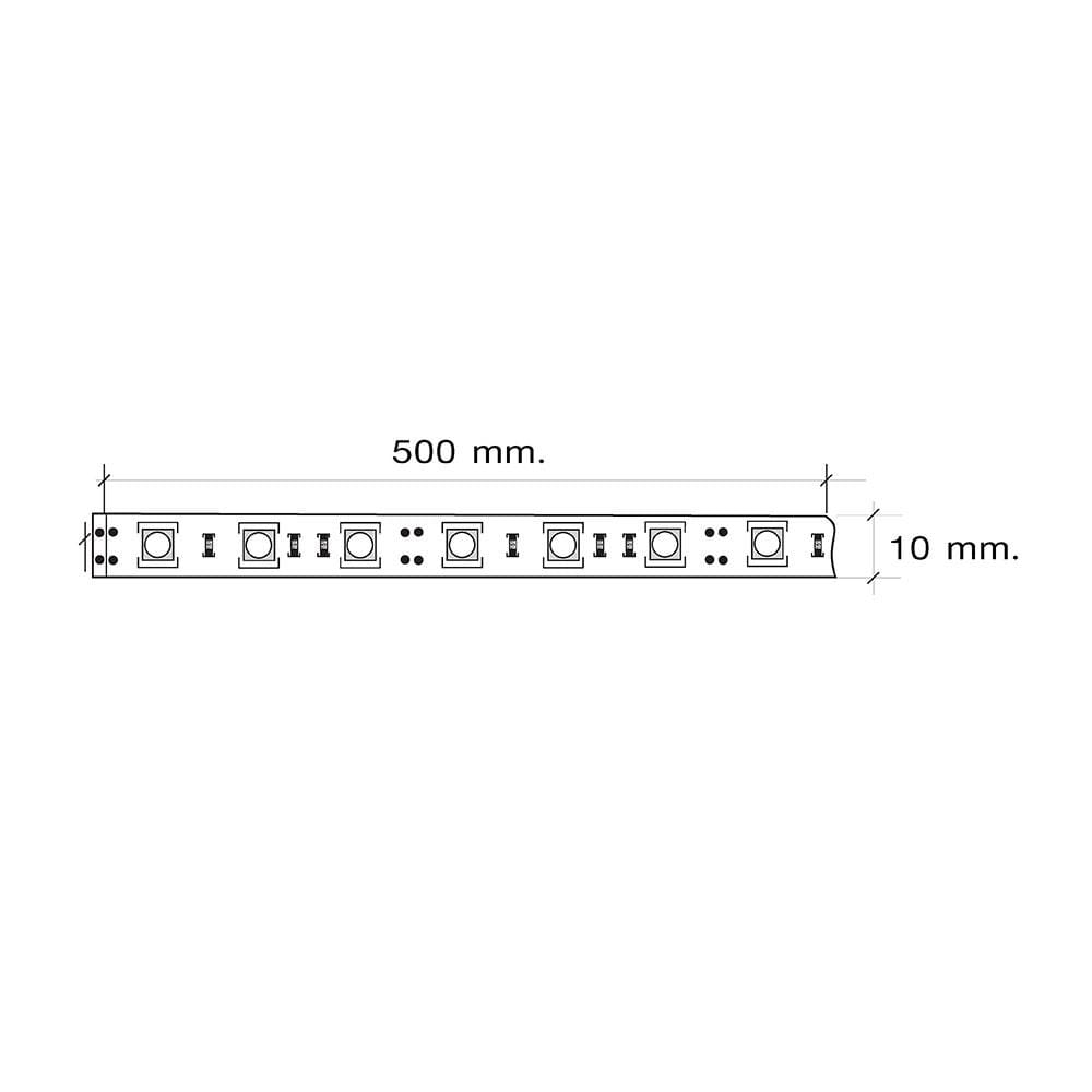 ไฟเส้น LED HI-TEK STRIP LIGHT 5 วัตต์ 5 เมตร WARM WHITE