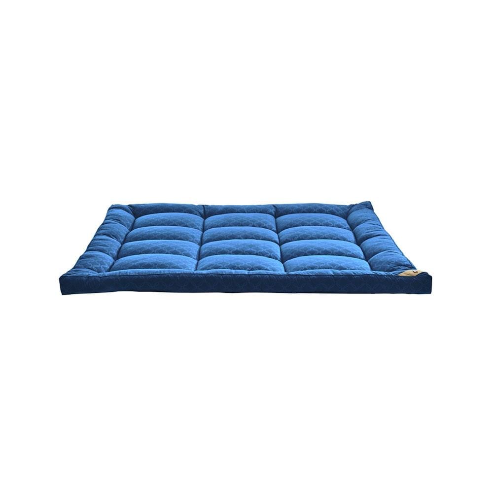 แผ่นรองนอน 6 ฟุต LOTUS AYAME NAVY BLUE