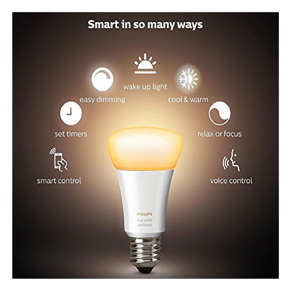 หลอด LED PHILIPS HUE BULE 7 วัตต์ DAYLIGHT/COOL WHITE/WARM WHITE E27