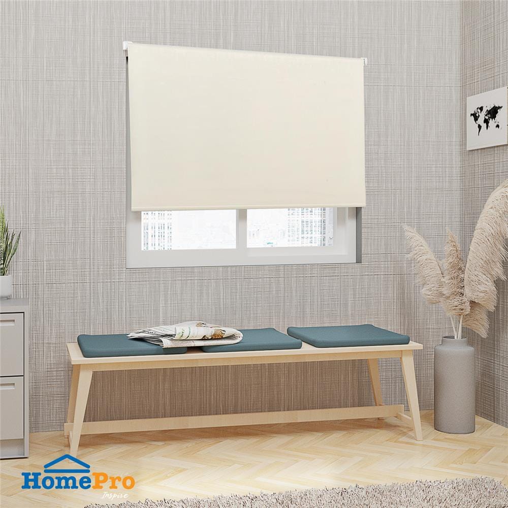 ผ้าม่านม้วน HOME LIVING STYLE TOTTORI 120x210 ซม. สีครีม