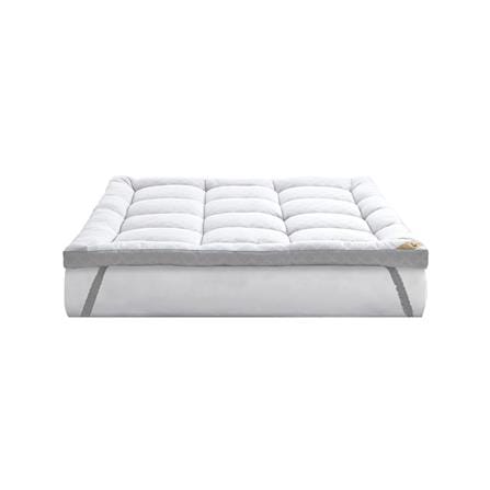 แผ่นรองนอน 3.5 ฟุต LOTUS AYAME WHITE_1