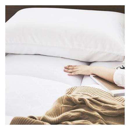 แผ่นรองนอน 3.5 ฟุต LOTUS AYAME WHITE_2