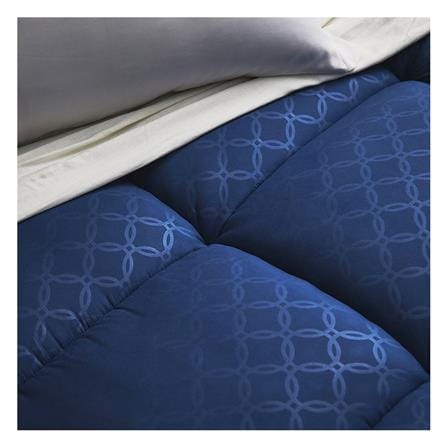 แผ่นรองนอน 3.5 ฟุต LOTUS AYAME NAVY BLUE_2