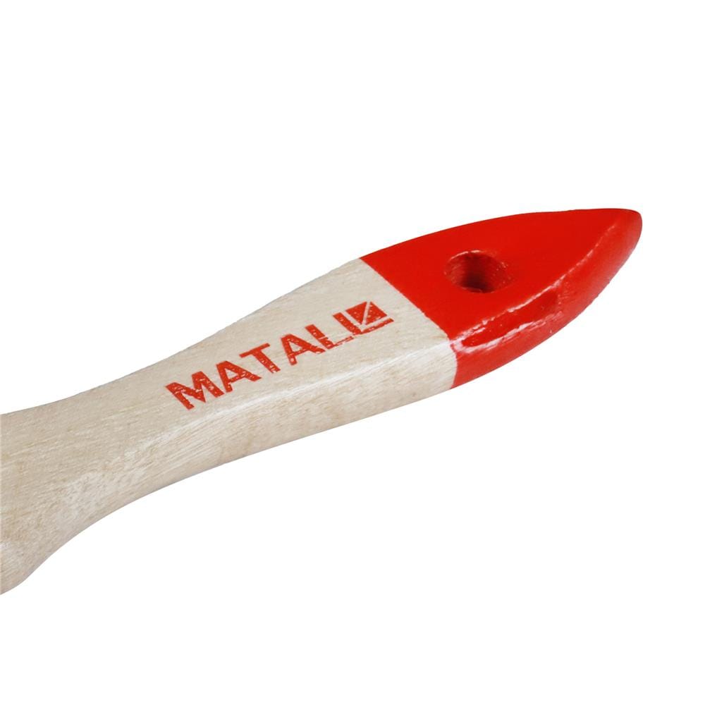 แปรงทาสีขนสังเคราะห์ด้ามไม้ปลายแดง MATALL H201 1 นิ้ว