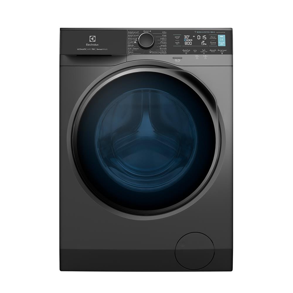 เครื่องซักผ้าฝาหน้า ELECTROLUX EWF1042R7SB 10 กก. อินเวอร์เตอร์ +ขาตั้ง
