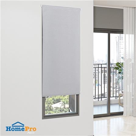 ผ้าม่านม้วน HOME LIVING STYLE LENCOIS 70x210 ซม. สีเทา_5