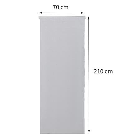 ผ้าม่านม้วน HOME LIVING STYLE LENCOIS 70x210 ซม. สีเทา_7