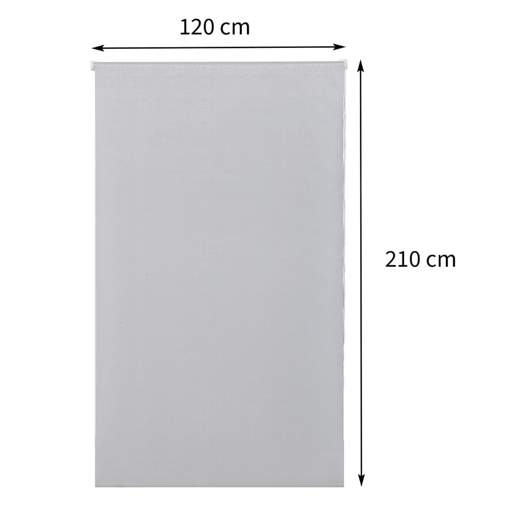 ผ้าม่านม้วน HOME LIVING STYLE LENCOIS 120x210 ซม. สีเทา