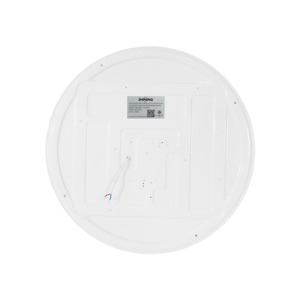 ไฟเพดาน LED SHINING CHADA 15 นิ้ว 36 วัตต์ DAYLIGHT/COOL WHITE/WARM WHITE