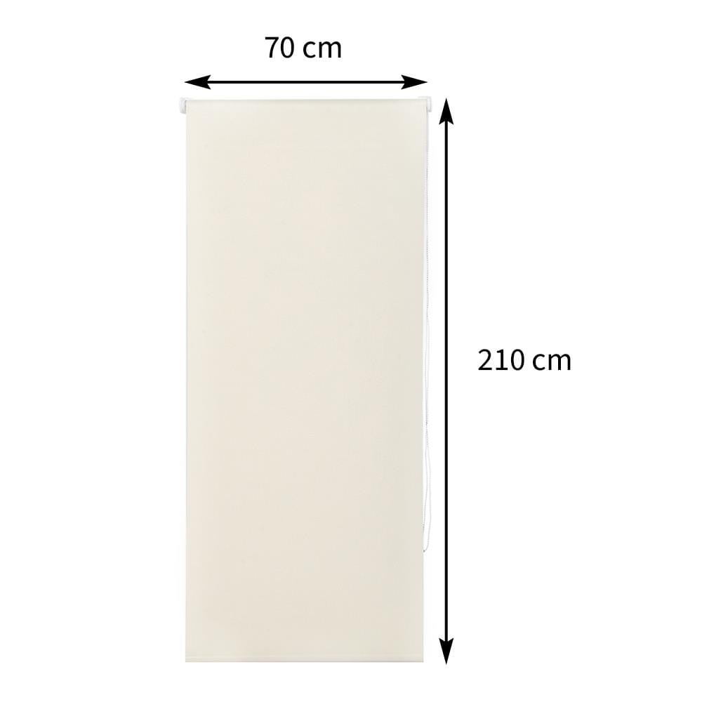 ผ้าม่านม้วน HOME LIVING STYLE TOTTORI 70x210 ซม. สีครีม