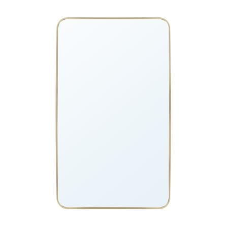 กระจกเงาตกแต่ง MOYA AL058-SQ 60X90 ซม. สีทอง