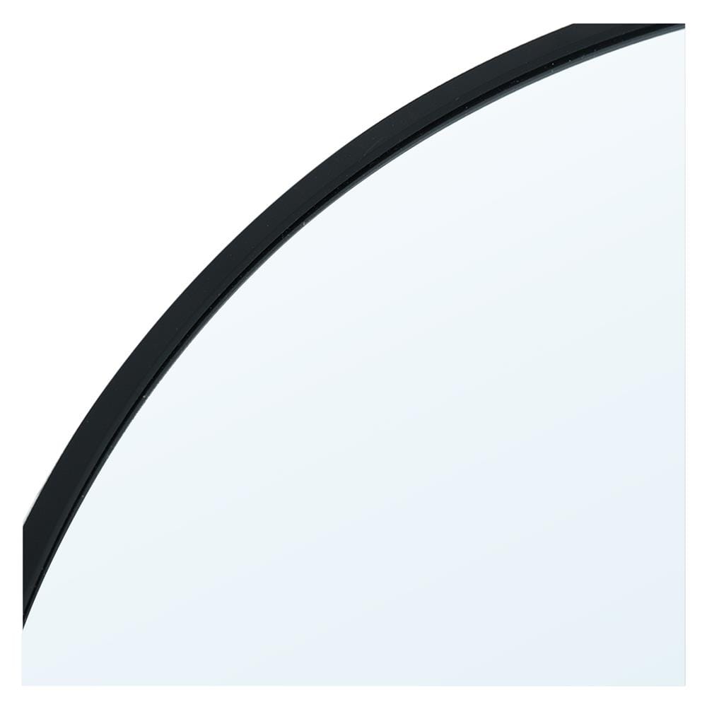 กระจกเงาตกแต่ง MOYA AL058-OV 50x100 ซม. สีดำ