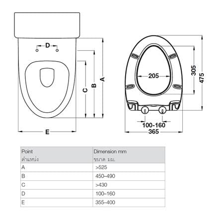 ฝารองนั่ง SLOW CLOSE HAFELE 495.61.504_1