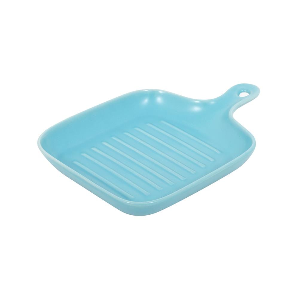 จาน PORCELAIN มีด้าม 9 นิ้ว KECH SOLID BLUE