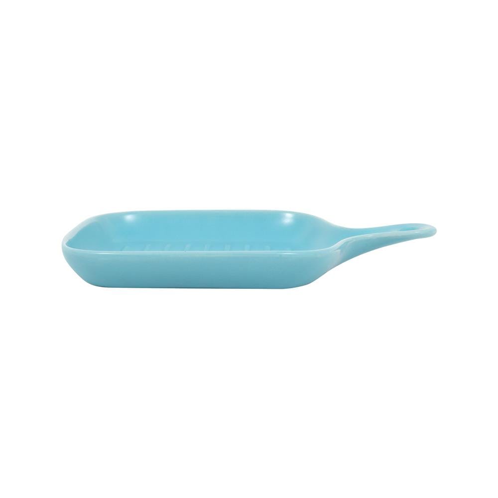 จาน PORCELAIN มีด้าม 9 นิ้ว KECH SOLID BLUE