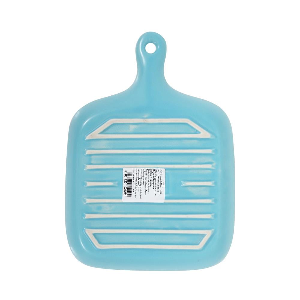 จาน PORCELAIN มีด้าม 9 นิ้ว KECH SOLID BLUE