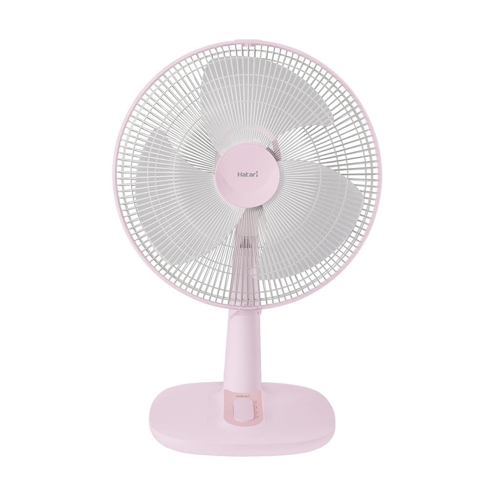 พัดลมตั้งโต๊ะ 16 นิ้ว HATARI T16M1 สีชมพู