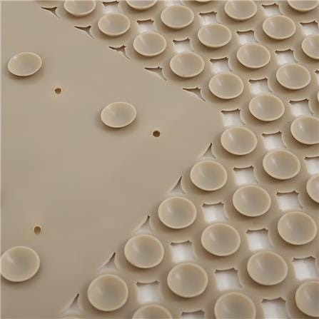 พรมห้องน้ำ PVC MOYA YS-10050 สีครีม_3