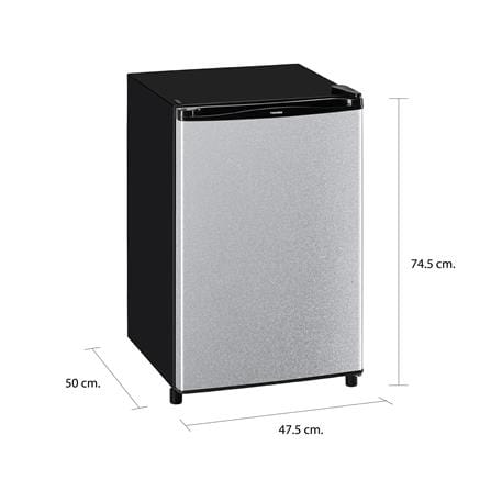 ตู้เย็น 1 ประตู TOSHIBA GR-D906MS 3.1 คิว สีเงิน_5