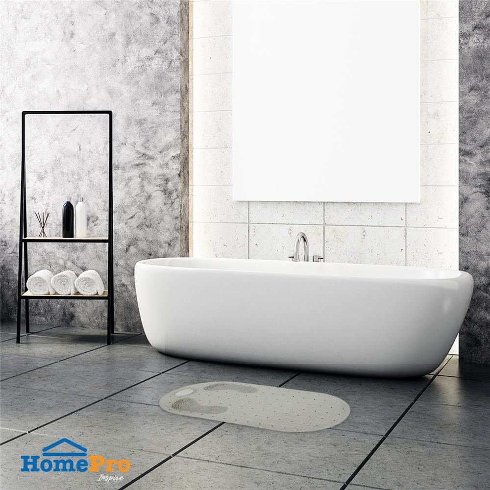 พรมห้องน้ำ TPE MOYA YST-8040-GRAY สีเทา