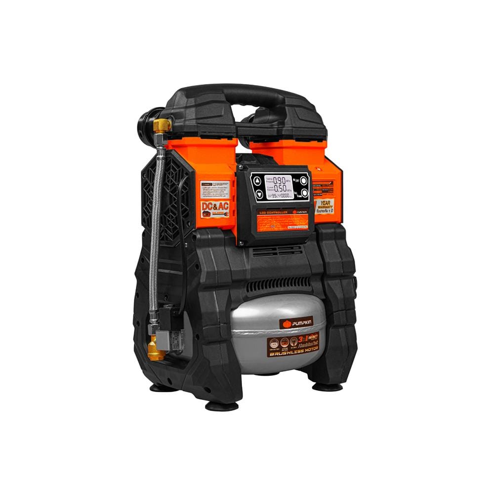 ปั๊มลมอเนกประสงค์ไร้สาย (เฉพาะตัวเครื่อง) PUMPKIN INFINITY POWER 3IN1 5 ลิตร 20 โวลต์