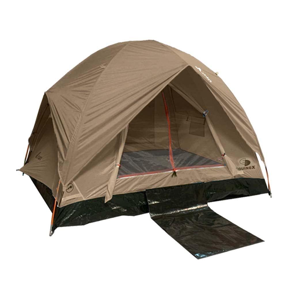 เต็นท์สำหรับ 3-4 คน EQUINOX ECO DOME MK II 3 สีน้ำตาล