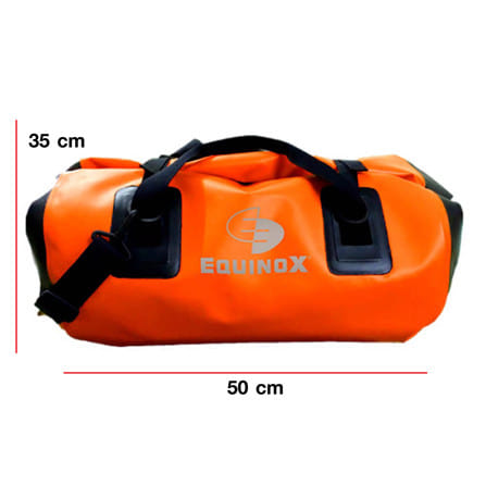 กระเป๋ากันน้ำ EQUINOX AQUA DUFFLE 40 ลิตร สีส้ม/ดำ_2