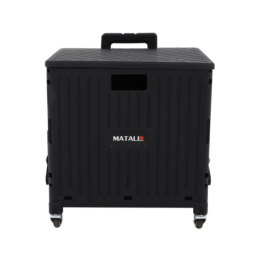 กล่องรถเข็นพับได้ MATALL DY2202 40 กก. สีดำ