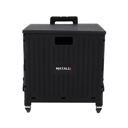 กล่องรถเข็นพับได้ MATALL DY2202 40 กก. สีดำ_0