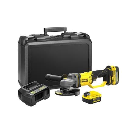 เครื่องเจียรไร้สาย 4 นิ้ว (พร้อมแบตเตอรี่) STANLEY SCG400M2K-B1 20 โวลต์_2