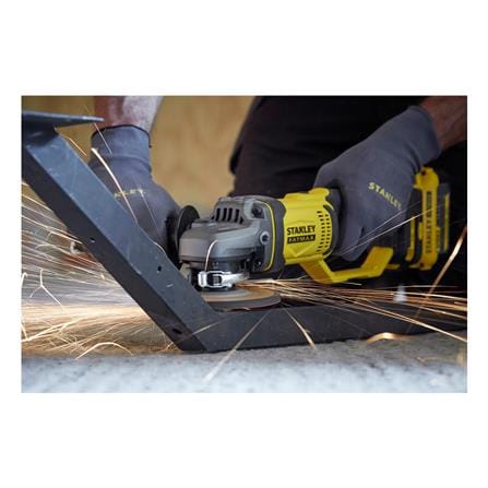 เครื่องเจียรไร้สาย 4 นิ้ว (พร้อมแบตเตอรี่) STANLEY SCG400M2K-B1 20 โวลต์_3