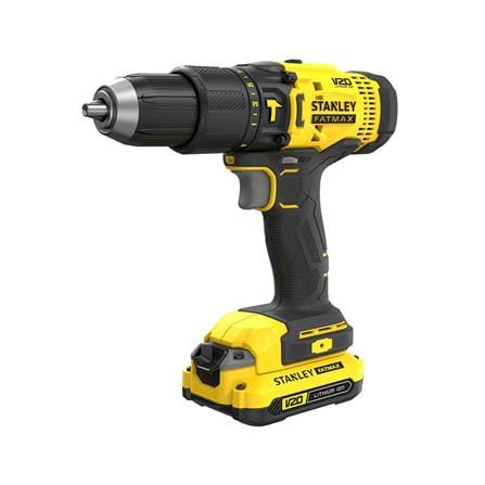 สว่านกระแทกไร้สาย (พร้อมแบตเตอรี่) STANLEY SCD711D2KA-B1 20 โวลต์_0