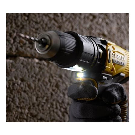 สว่านกระแทกไร้สาย (พร้อมแบตเตอรี่) STANLEY SCD711D2KA-B1 20 โวลต์_5