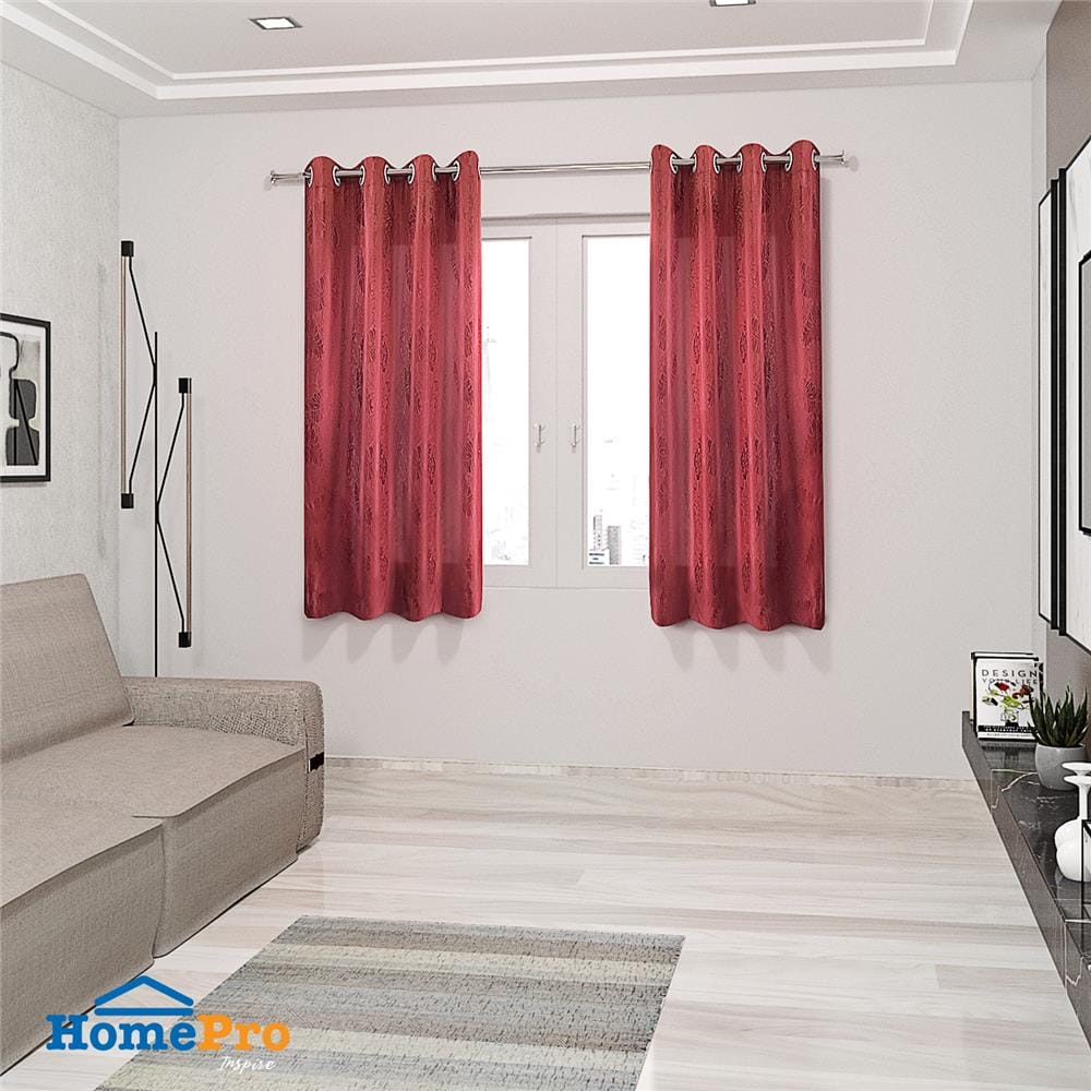 ผ้าม่าน EYELET HOME LIVING STYLE CRIO UV 145x160 ซม. สีส้ม