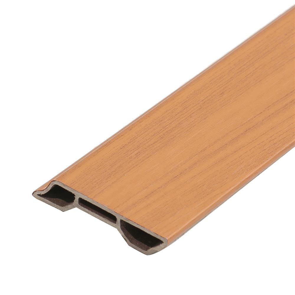 บัวพื้น WPC CROBERN 7.5X245X1.5 ซม. สีเชอร์รี่