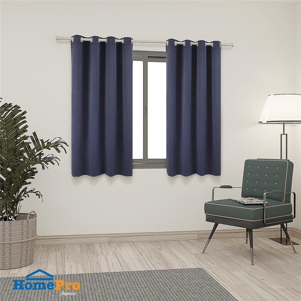 ผ้าม่าน EYELET HOME LIVING STYLE PICCOLA UV 145x160 ซม. สีน้ำเงิน