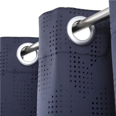 ผ้าม่าน EYELET HOME LIVING STYLE PICCOLA UV 145x160 ซม. สีน้ำเงิน_2