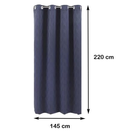 ผ้าม่าน EYELET HOME LIVING STYLE PICCOLA UV 145x220 ซม. สีน้ำเงิน_7