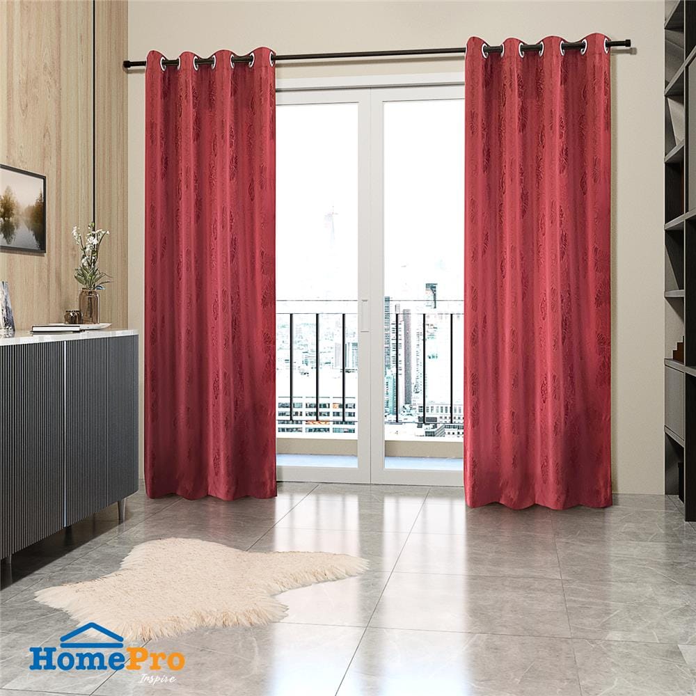 ผ้าม่าน EYELET HOME LIVING STYLE CRIO UV 145x220 ซม. สีส้ม