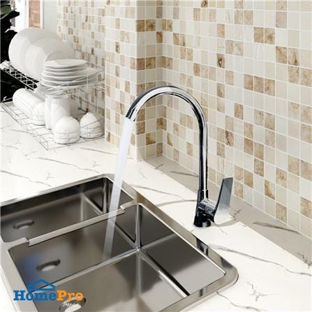 ก๊อกซิงค์เดี่ยวเคาน์เตอร์ MOYA MY-00049 สีโครม_3