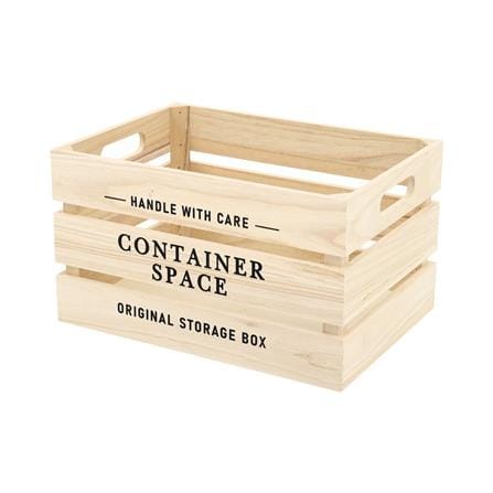 กล่องลังไม้ STACKO CONTAINER SPACE M 35X25X20 ซม. สี NATURAL_0