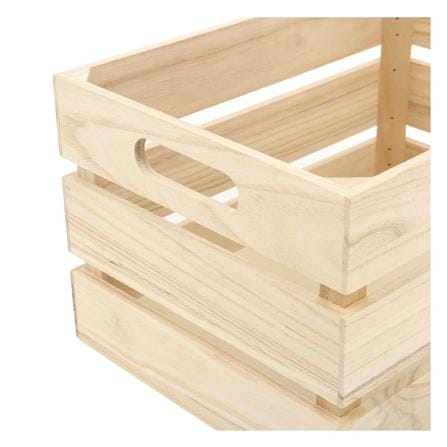 กล่องลังไม้ STACKO CONTAINER SPACE M 35X25X20 ซม. สี NATURAL_3