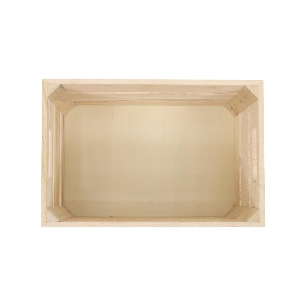 กล่องลังไม้ STACKO CONTAINER SPACE S 30x20x18 ซม. สี NATURAL