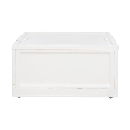 กล่องเก็บของพับได้ STACKO WILL L 48X35.5X24 ซม. สีขาว_1