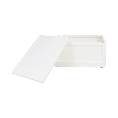 กล่องเก็บของพับได้ STACKO WILL L 48X35.5X24 ซม. สีขาว_3